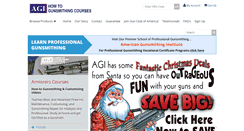 Desktop Screenshot of americangunsmith.com