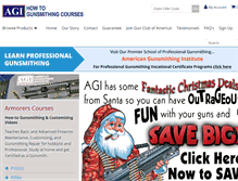 Tablet Screenshot of americangunsmith.com